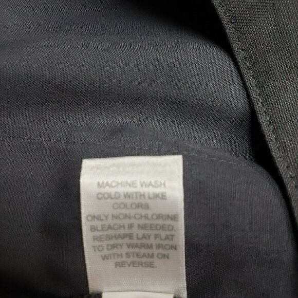 J Jill Linen Stretch Pants Womens 14 Petite Gray High Rise Trouser Pull On - Picture 10 of 10